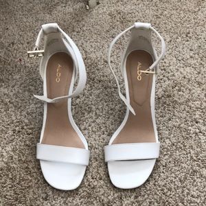 Aldo ankle strap heels
